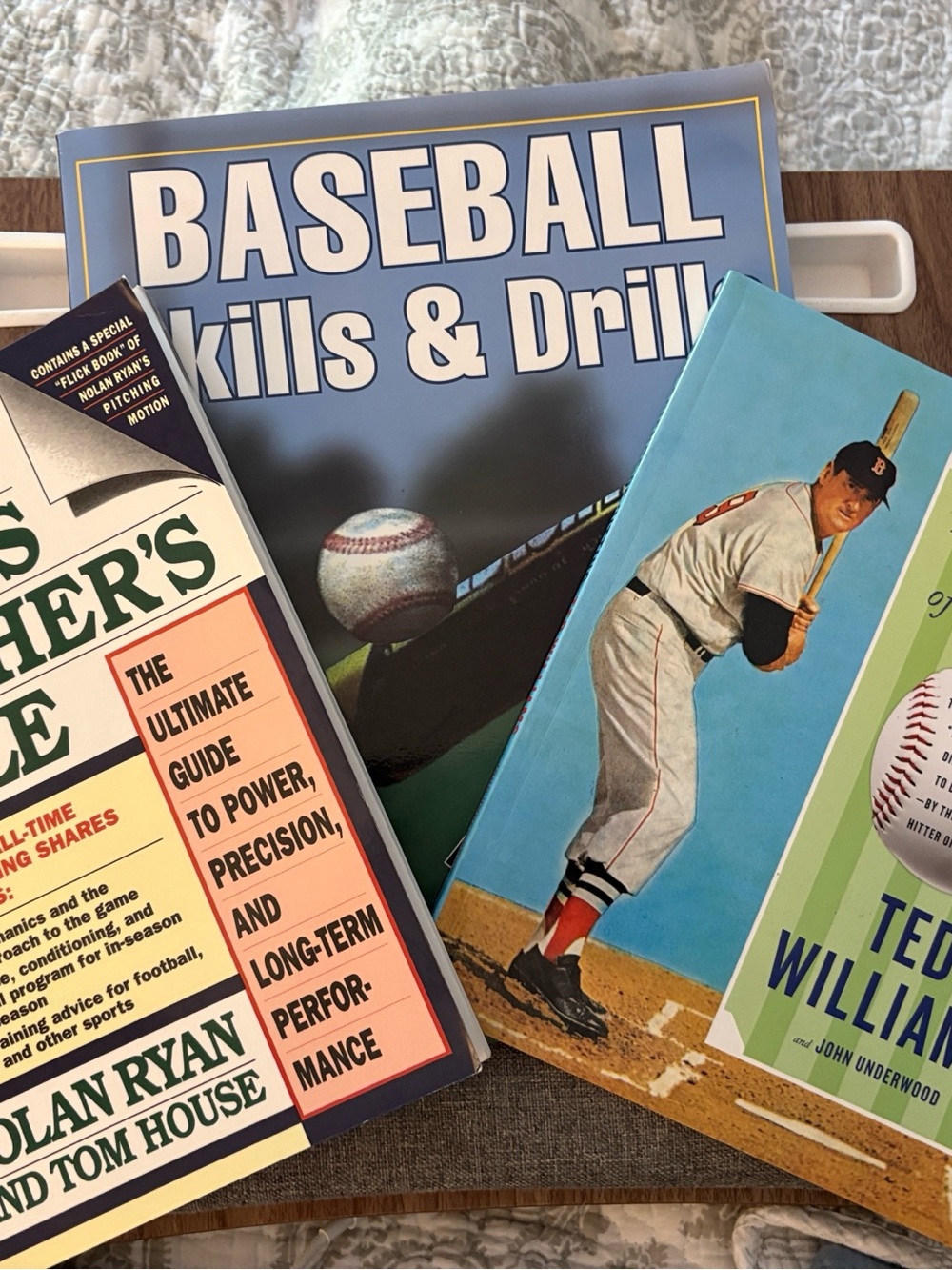 Lot of 3 Baseball books for Coaches and Players